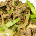 半熟王子's cooksnap of when they made 牛肉とアスパラ・エリンギの中華炒め.