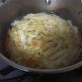 ゆ0518か's cooksnap of when they made 簡単！白菜たっぷりお味噌汁.