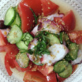 ゆずカフェ's cooksnap of when they made ♪たこときゅうりの酢の物♪.