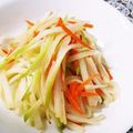 ソネチコ's cooksnap of when they made 棄てないで〜美味◎大根の皮✿塩きんぴら.