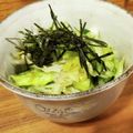 ダッフィーニーうに's cooksnap of when they made 簡単 美味 レタスの海苔サラダ.