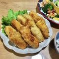 2880naaao's cooksnap of when they made 豚肉のチーズ巻揚げ.