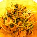 ubkingyo's cooksnap of when they made 塩昆布で♪水菜と豚肉のあっさり煮.