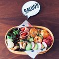 fabila's cooksnap of when they made 低糖質☆カリフラワーライスの海老炒飯！.