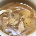 ゆゆみすけ's cooksnap of when they made ガーリックスープ♪.
