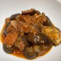 けんよこ's cooksnap of when they made ナスとウインナーのトマトソース煮込み.