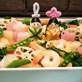 おいしくて幸せ's cooksnap of when they made ひな祭りに！きらきら我が家のちらし寿司.