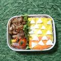 かみじん's cooksnap of when they made 大人のキャラ弁 鬼滅シリーズ3【善逸】.