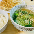 kotorinpi's cooksnap of when they made 身体温まる【青梗菜と卵のとろみスープ】.