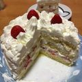 クックZMJ35M☆'s cooksnap of when they made イチゴショートケーキ.
