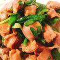 KAORULALA's cooksnap of when they made 胡麻油で砂肝とニラの炒め物.