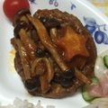 ほあちん's cooksnap of when they made チーズイン煮込みハンバーグ.