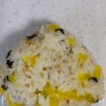 ママ25ヶ月☆'s cooksnap of when they made ★海苔も混ぜ込み～♡沢庵おにぎり★.