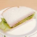 ★ぴよぴよ501★'s cooksnap of when they made レタスたっぷり♡ハムサンドイッチ！.
