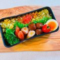 チョコ♡モチ's cooksnap of when they made 高菜チャーハン風おにぎり★お弁当にも.