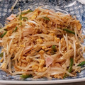 おいもらぶ's cooksnap of when they made もやしとハムの卵炒め.