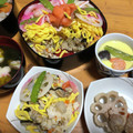 ぬーまいと0523's cooksnap of when they made ひなまつりにも♪五目寿司ちらし寿司の具.