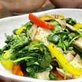 Superlittleboo's cooksnap of when they made ほうれん草とエリンギのソテー.