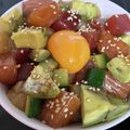 チョコ大好き❤'s cooksnap of when they made 簡単！主菜！漬けサーモンとアボカド丼♪.