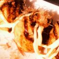 ＊チョチョリーヌ＊'s cooksnap of when they made たこ焼き粉でカリトロトロたこ焼き♪.