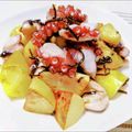 ななやまゆり's cooksnap of when they made タコとじゃがいもの塩昆布バター炒め.