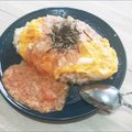 まりるれろキッチン's cooksnap of when they made ポムの樹風明太子オムライス.