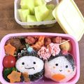 まめ１００ｇ's cooksnap of when they made ひな祭り☆キャラ弁.