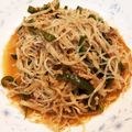 ＊yuki＊0811's cooksnap of when they made 春雨と挽き肉*もやしとピーマンの中華炒め.