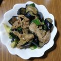 ramieru's cooksnap of when they made ブロッコリーと茄子の牛肉炒め.