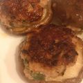 ♦︎くぅ〜こ♦︎'s cooksnap of when they made 椎茸の肉詰め.