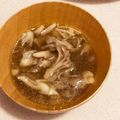 それいゆ★'s cooksnap of when they made にんにくをちょっぴりきかせたキノコスープ.