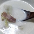 ヨシヨッシー's cooksnap of when they made 白菜とベーコンのミルクスープ.