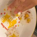 GulaSusu's cooksnap of when they made 離乳食*完了期『コーンおかかお焼き』.