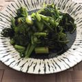 フジぽん's cooksnap of when they made 春菊のバター醤油炒め.