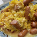 toshio39's cooksnap of when they made バター香る♪白菜の洋風卵とじ.
