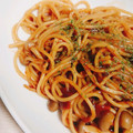 ru⌒u☆'s cooksnap of when they made おひとりさまのハヤシパスタ.