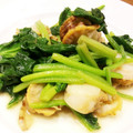 4葉のぶたぶた's cooksnap of when they made 【簡単】ほうれん草とホタテのバター醤油.