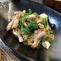 ☆てるりん☆'s cooksnap of when they made 絶品!!鶏せせりのわさびポン酢炒め♫.
