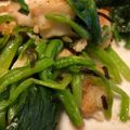 めのおう's cooksnap of when they made たらとほうれん草のうま塩昆布バター炒め.
