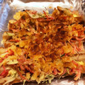 Mネコ's cooksnap of when they made お好み焼き風ちくわ♡.