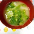 ふうはっちゃん's cooksnap of when they made シャキっとレタスのみそ汁.