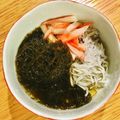 ボブナナ's cooksnap of when they made ＊きゅうりとしらすともずく酢の和え物＊.