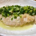 ☆ピノB☆'s cooksnap of when they made 台湾料理★鶏肉の葱油ソースかけ（葱油鶏）.