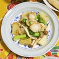 mmameco's cooksnap of when they made ベビー帆立とポテトのコンソメバター炒め.