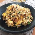フジぽん's cooksnap of when they made 簡単美味♡醤油麹の納豆炒飯♡.
