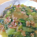 こぼく's cooksnap of when they made 青梗菜とベーコンの中華炒め♪.