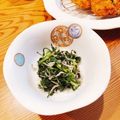 うす味さん's cooksnap of when they made 春菊としらすのガーリック風味炒め☆.