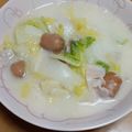 さやかなん's cooksnap of when they made 白菜とウインナーのチーズクリーム煮.