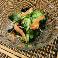 ｙｏｕ５'s cooksnap of when they made ✿きゅうりの酢の物 カニカマとワカメ✿.