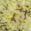 ナツ☆ママ's cooksnap of when they made 白菜とシーチキンの和え物.